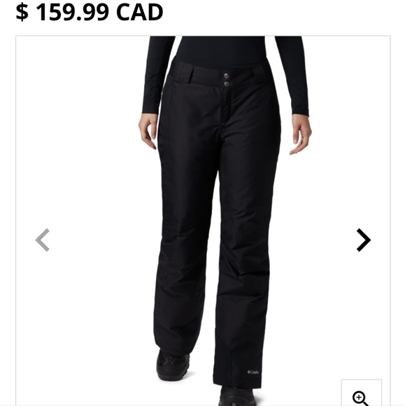 Columbia Omnitech Women's Snow Pants xs - Picture 1 of 9